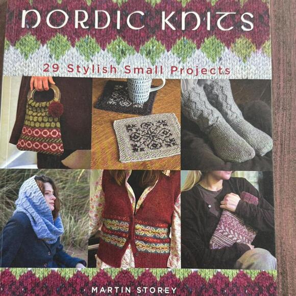 Nordic Knits softcover book by Martin Storey. - Picture 1 of 5